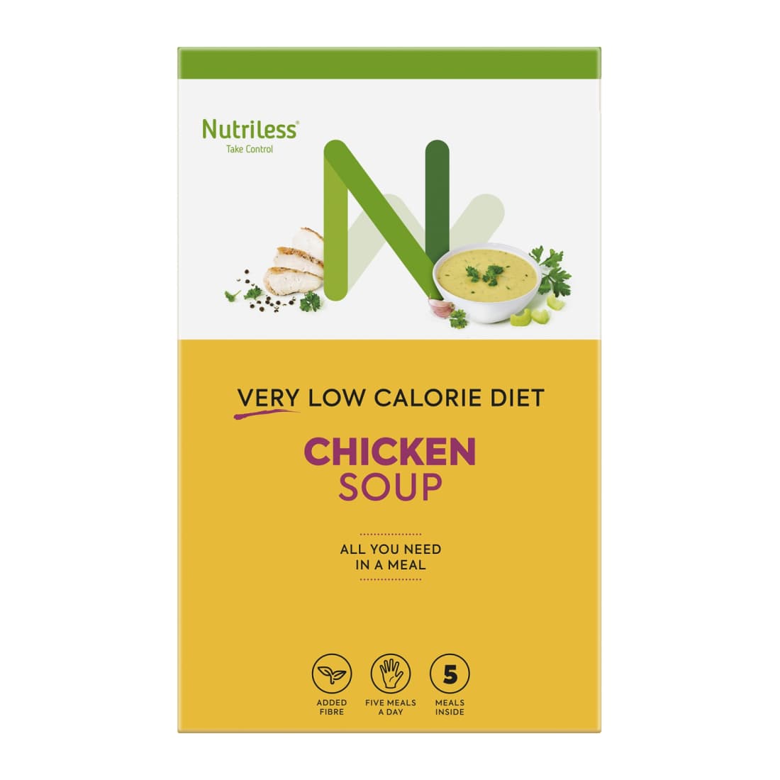 Kreminė vištienos sk. sriuba NUTRILESS, 175g