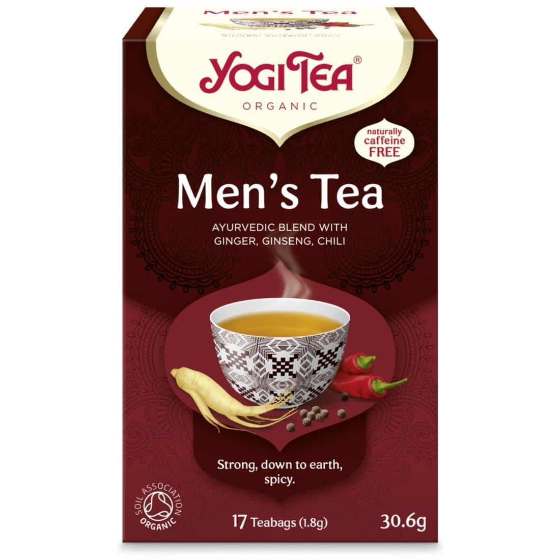 Ekologiška arbata YOGI TEA MENS TEA, 31 g