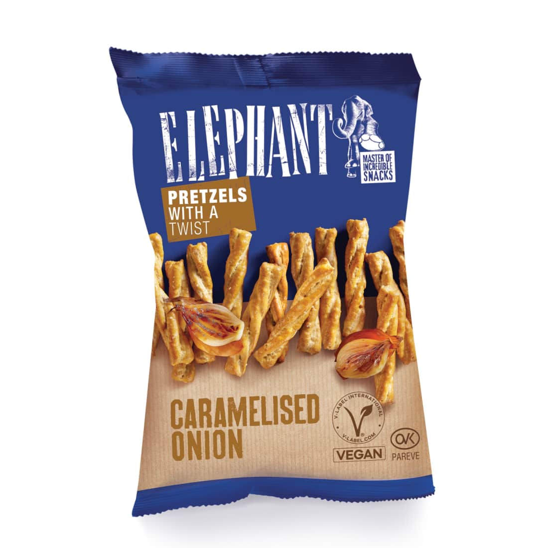Riestainiai su karamel. svog. ELEPHANT, 70 g