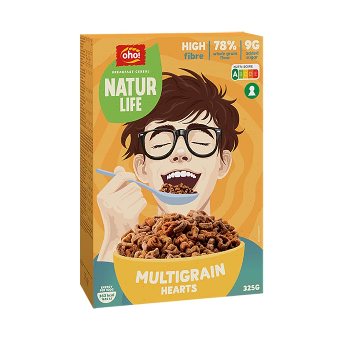 Sausi pusr. su viso grūdo d. milt. OHO, 325 g