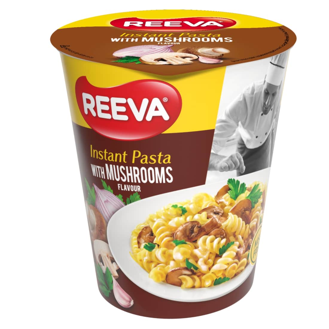 Gr. par. grybų sk. makaronai REEVA, 70 g