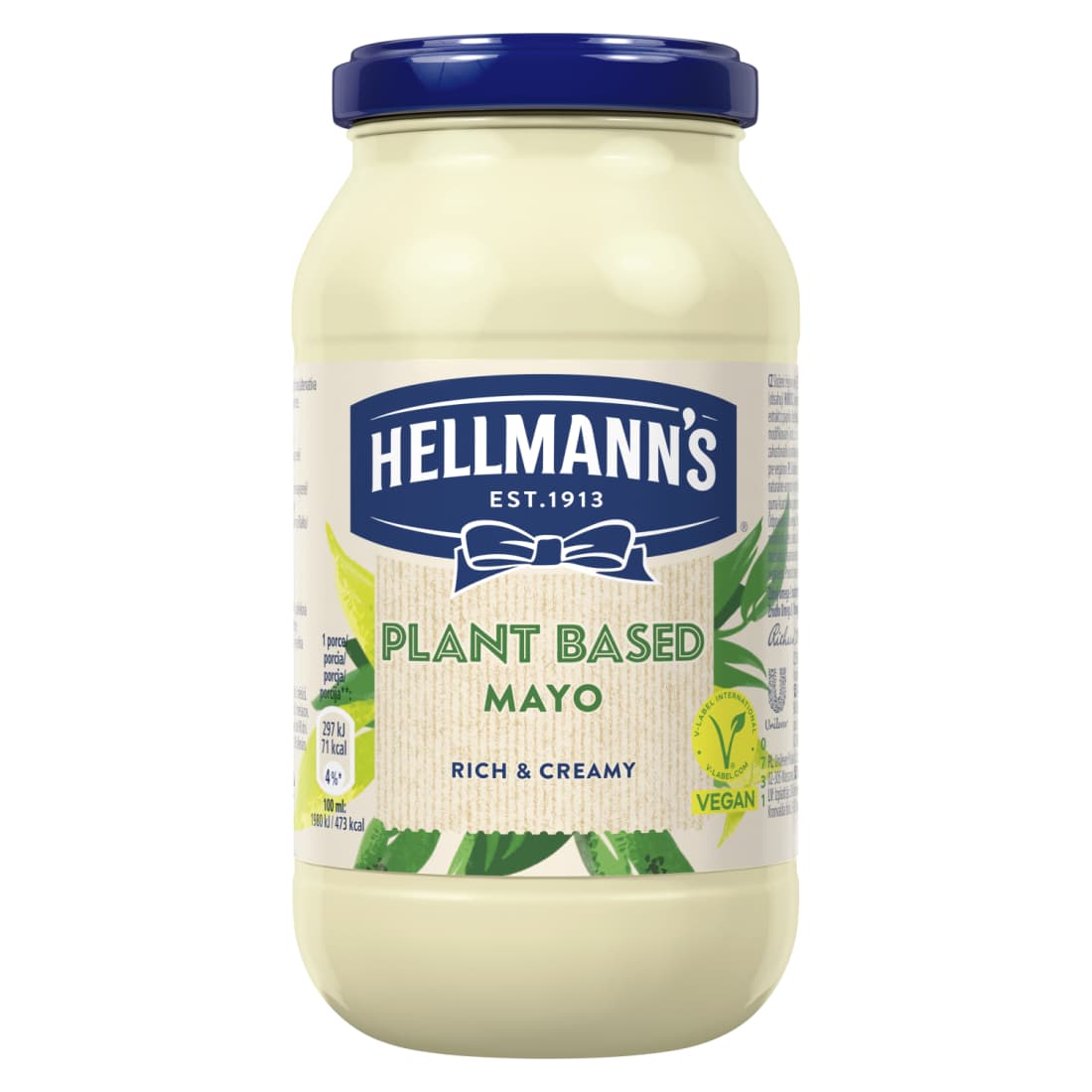 Majonezas HELLMANN'S VEGAN, 330 g / 340 ml