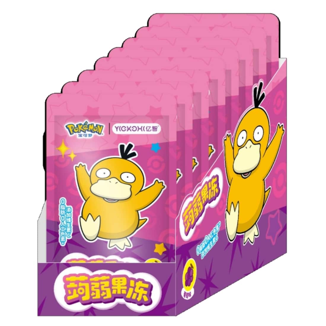 Vynuogių sk. želė saldainis POKEMON, 25 g