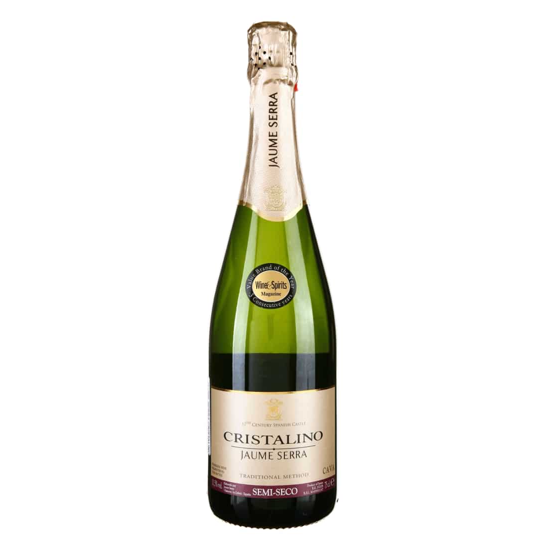 Put. vynas JAUME SERRA SEMI SECO, 11,5%,0,75l