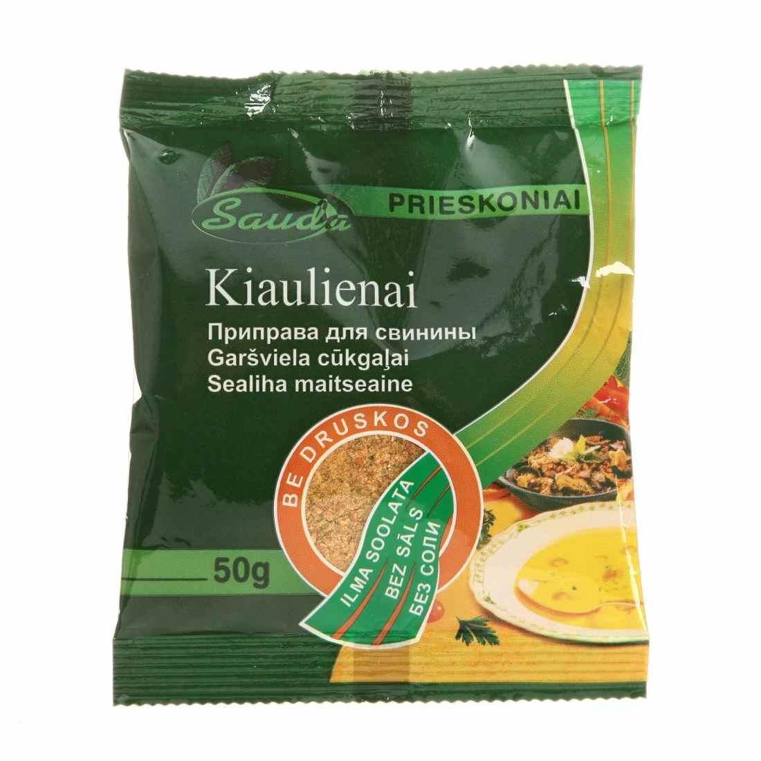 Kiaulienos prieskoniai SAUDA (be drusk.), 50g