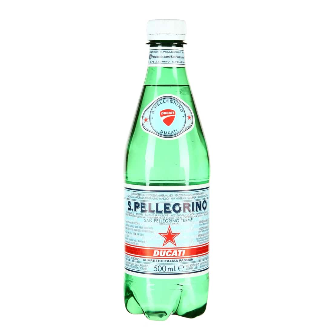 Gaz. natūr. miner. vanduo S.PELLEGRINO, 0,5l