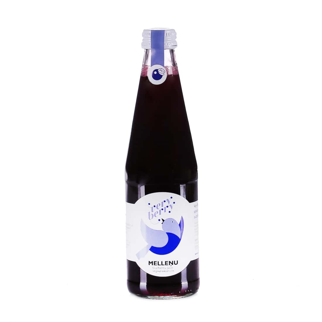 Natūr. mėlynių sultys VERY BERRY, 330 ml