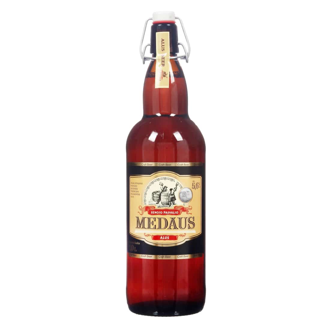 SENOJO PASVALIO Medaus alus, 5,6 %, 1 l