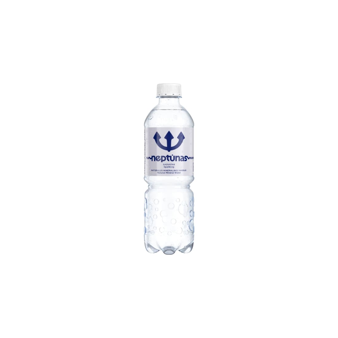 Gazuotas mineralinis vanduo NEPTŪNAS, 500 ml