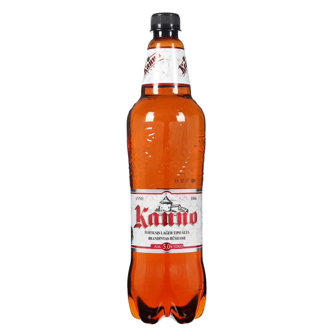 Šviesusis alus KAUNO, 5 %, 1 l