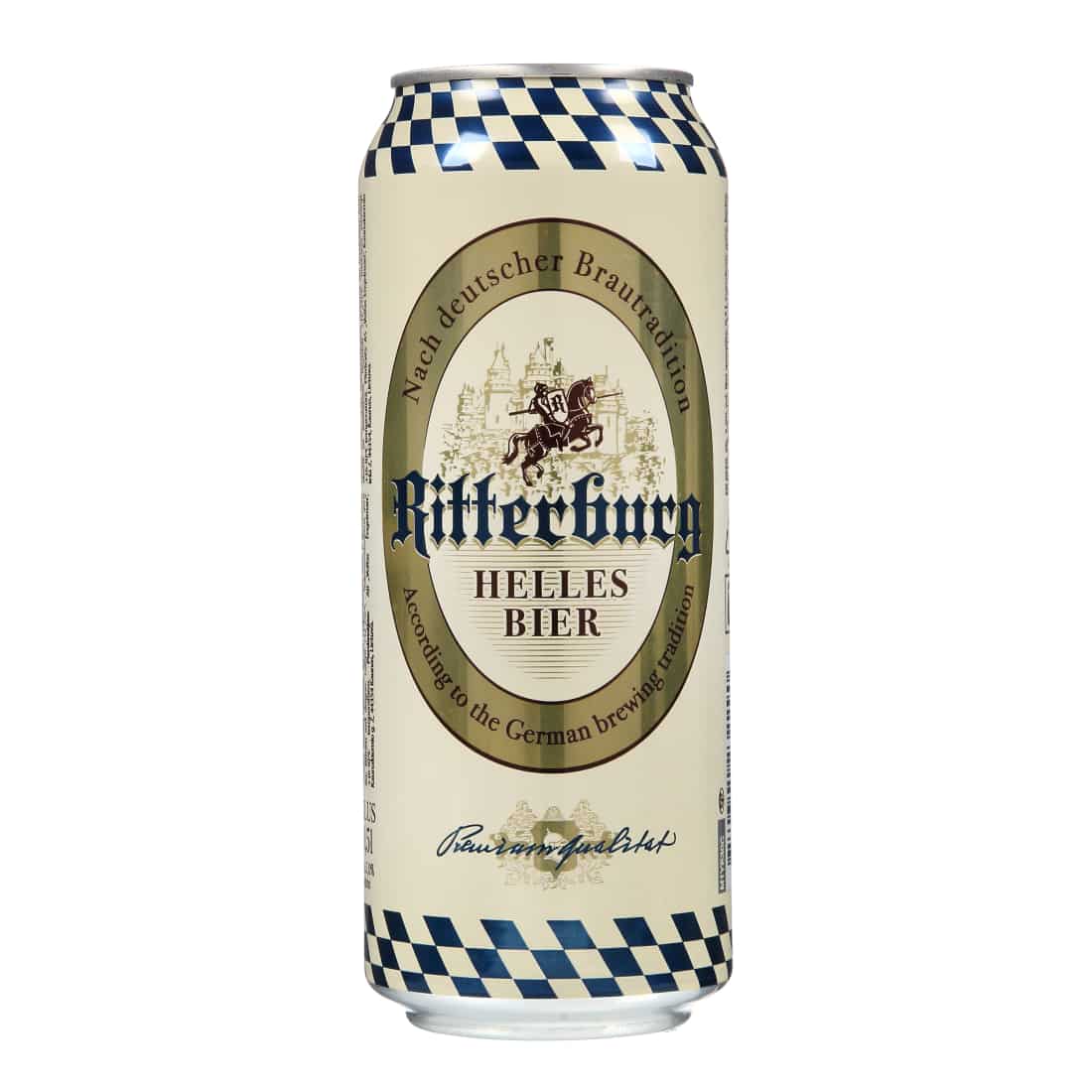 Alus RITTERBURG HELLES BIER, 5 % , 0,5 l