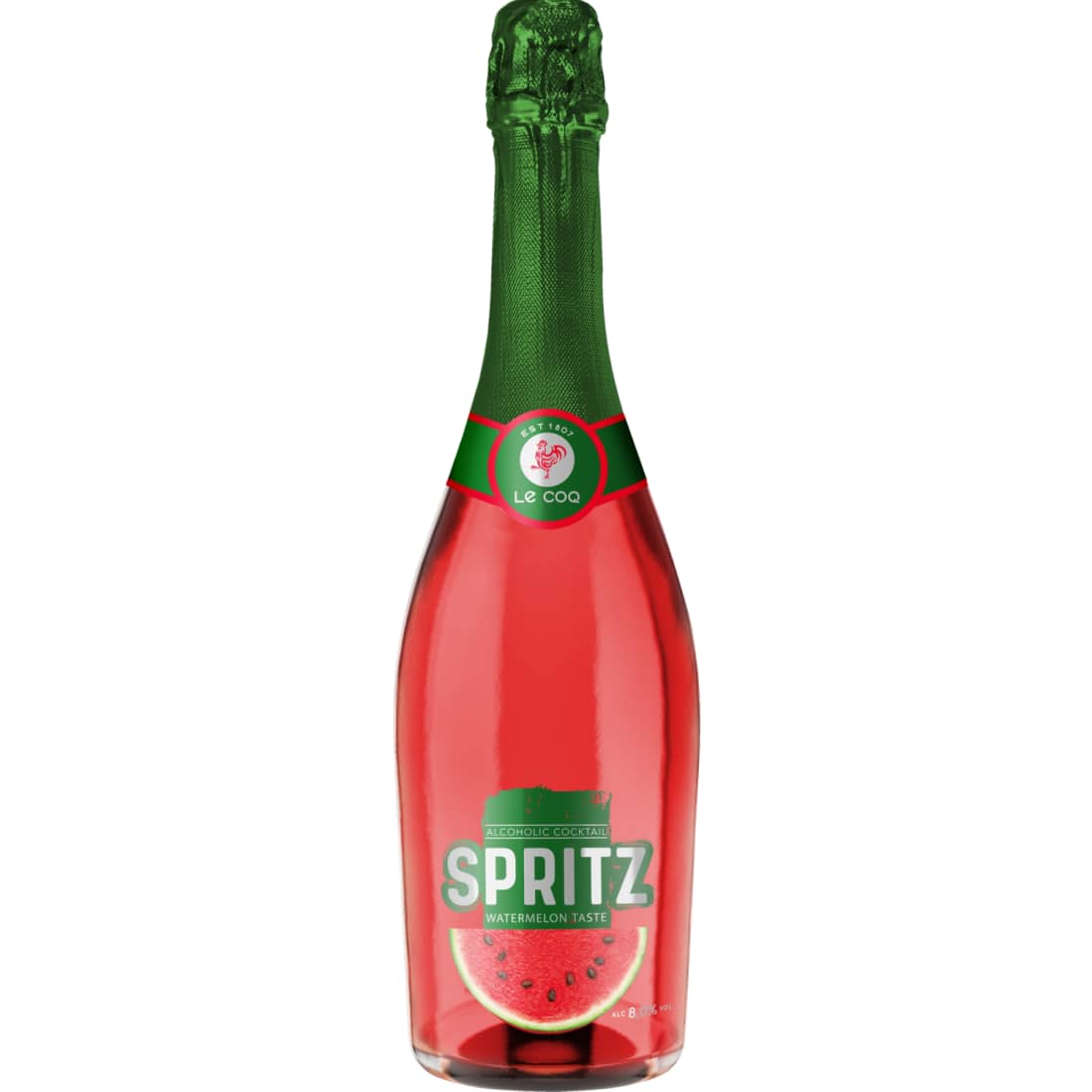 Arbūzų skonio kokteilis LE COQ, 8 %, 0,75 l