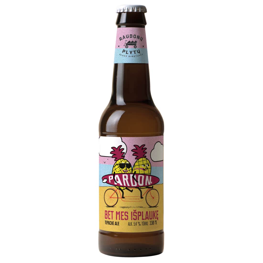 Alus PARDON, BET MES IŠPLAUKĘ, 5,4%, 0,33l