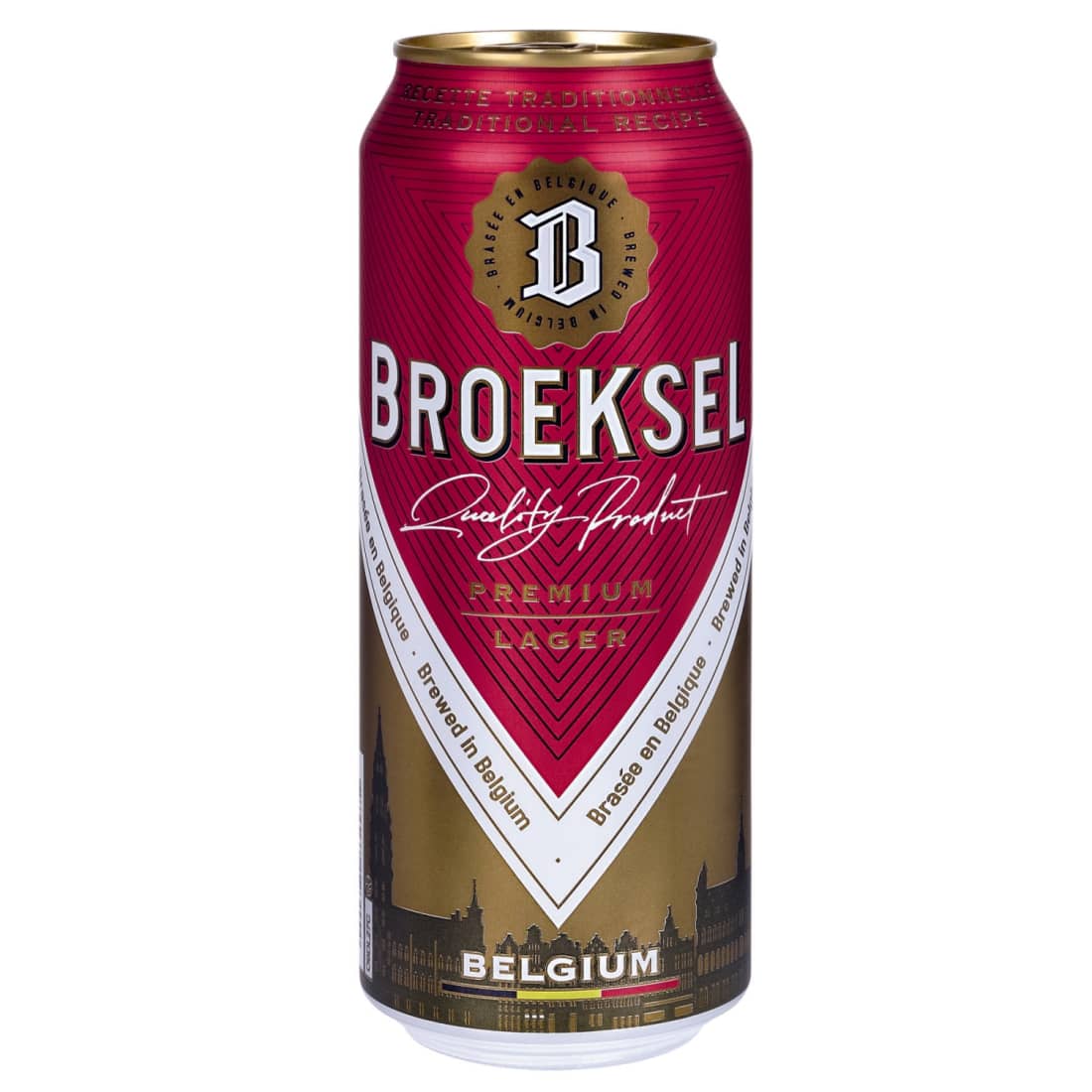 Alus BROEKSEL BELGIUM LAGER, 5 %, 0,5 l