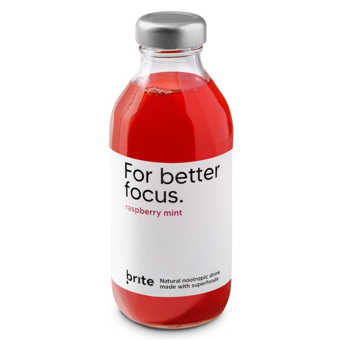 Natūralus gėrimas BRITE RASPBERRY, 0,33l