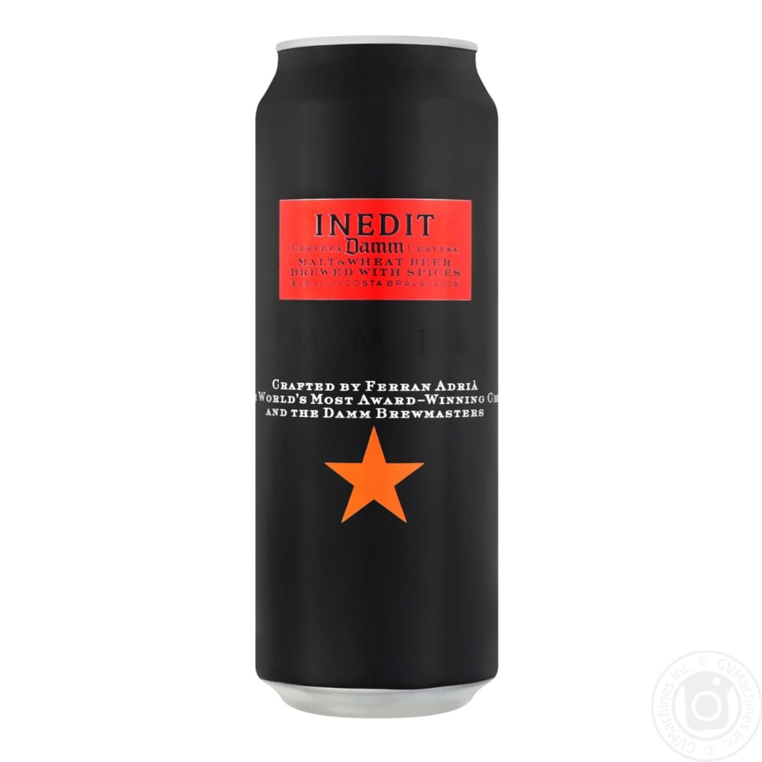 Alus DAMM INEDIT BY FERRAN ADRIA, 4,8%,0,5 l