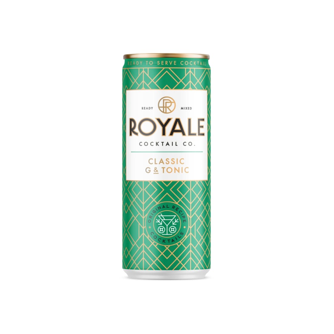 Alko.kokteilis džinas tonikas ROYALE, 5%, 33l