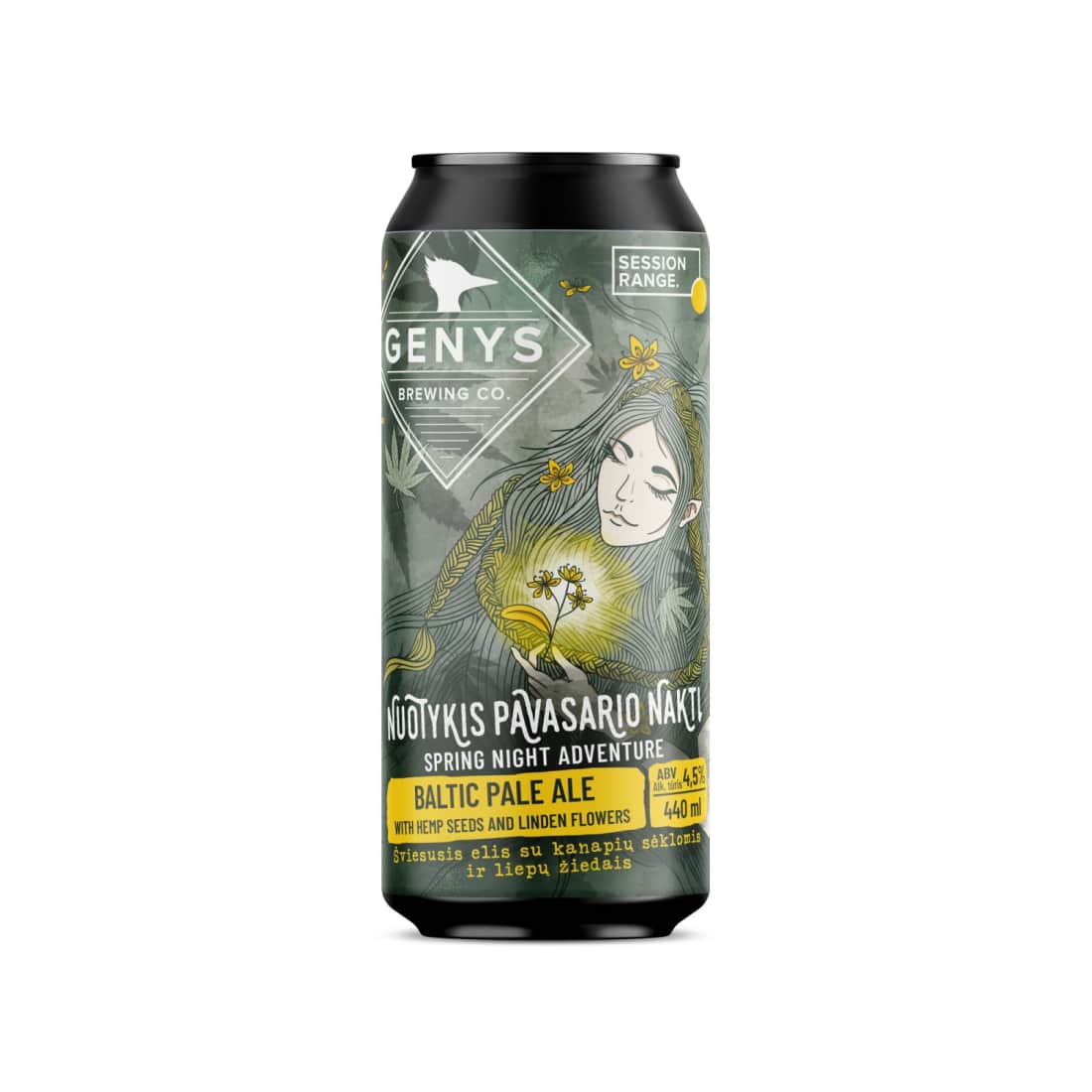 Alus GENYS NUOTYKIS PAVASARIO NAKTĮ,4,5,0,44l