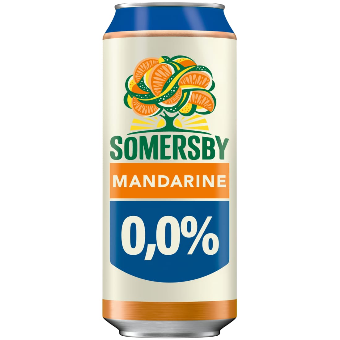 Nealk. sid. SOMERSBY MANDARINE, 0,0 %, 0,5 l