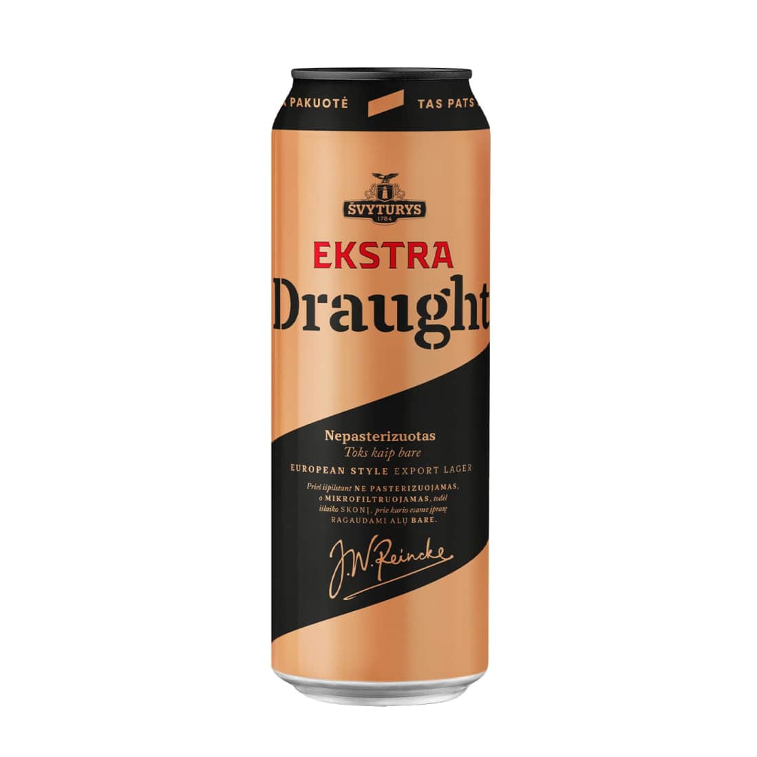 Alus ŠVYTURYS EKSTRA DRAUGHT, 5,2 %, 0,568 l