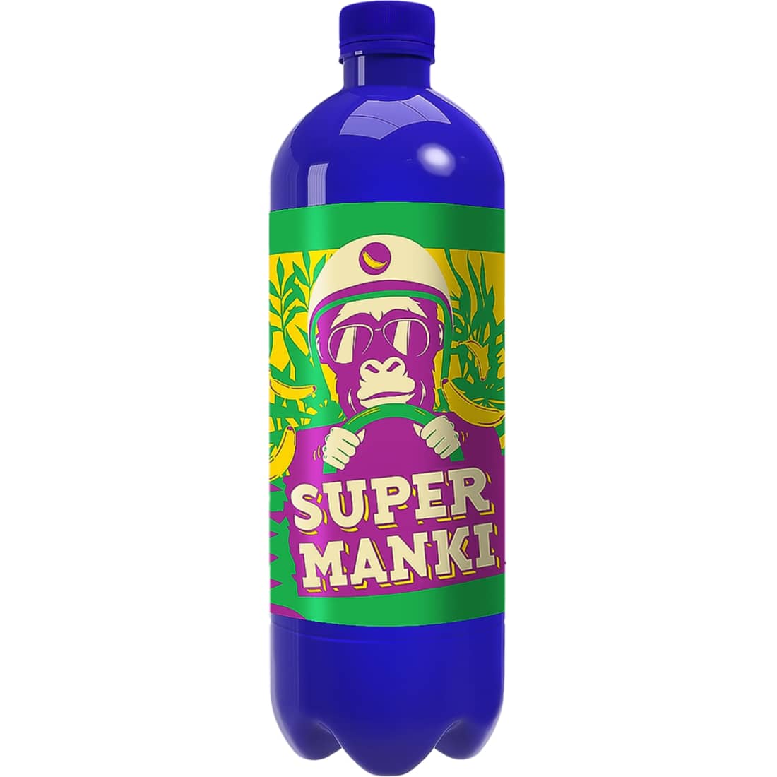 Gaiv. gėrimas SUPER MANKI GO BANANAS!, 0,5 l