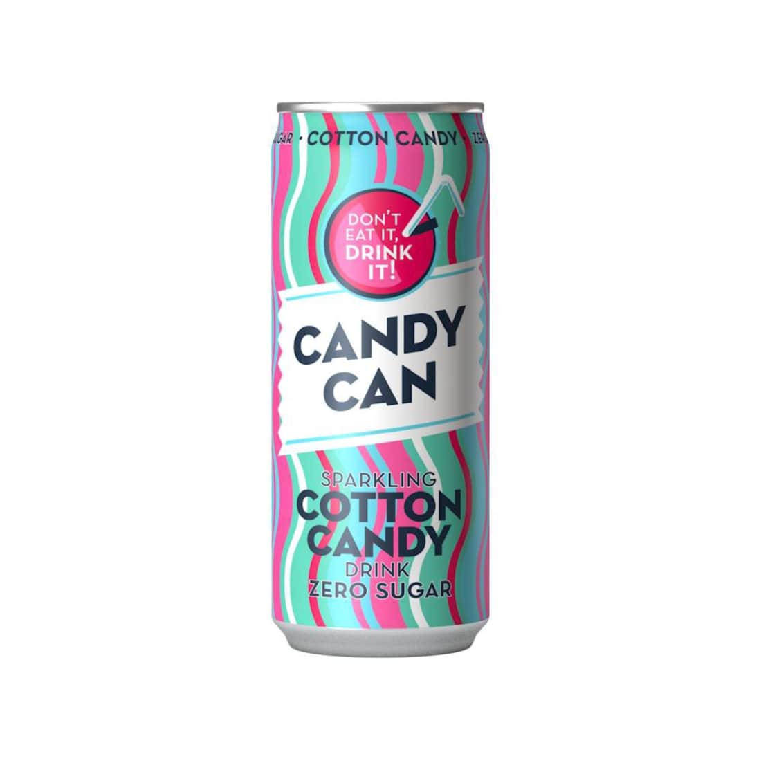 Gaz. gėrimas CANDY CAN COTTON CANDY, 0,33 l