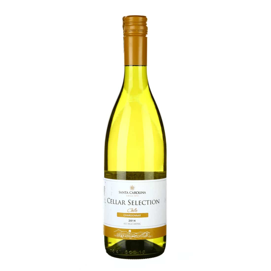 Baltasis sausas vynas SANTA CAROLINA,  0,75l