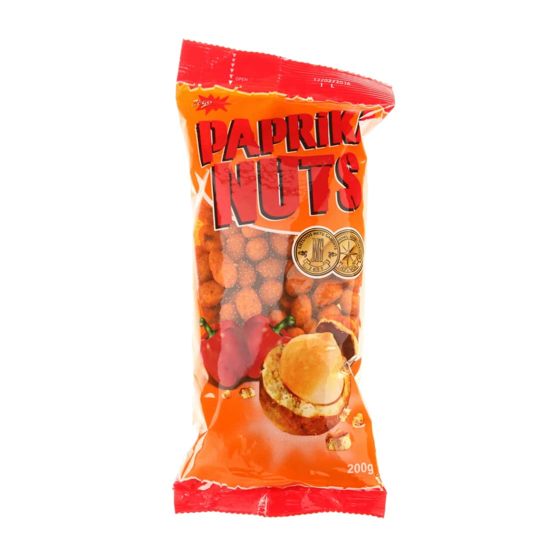 Žemės riešutai su paprika JĖGA, 200g