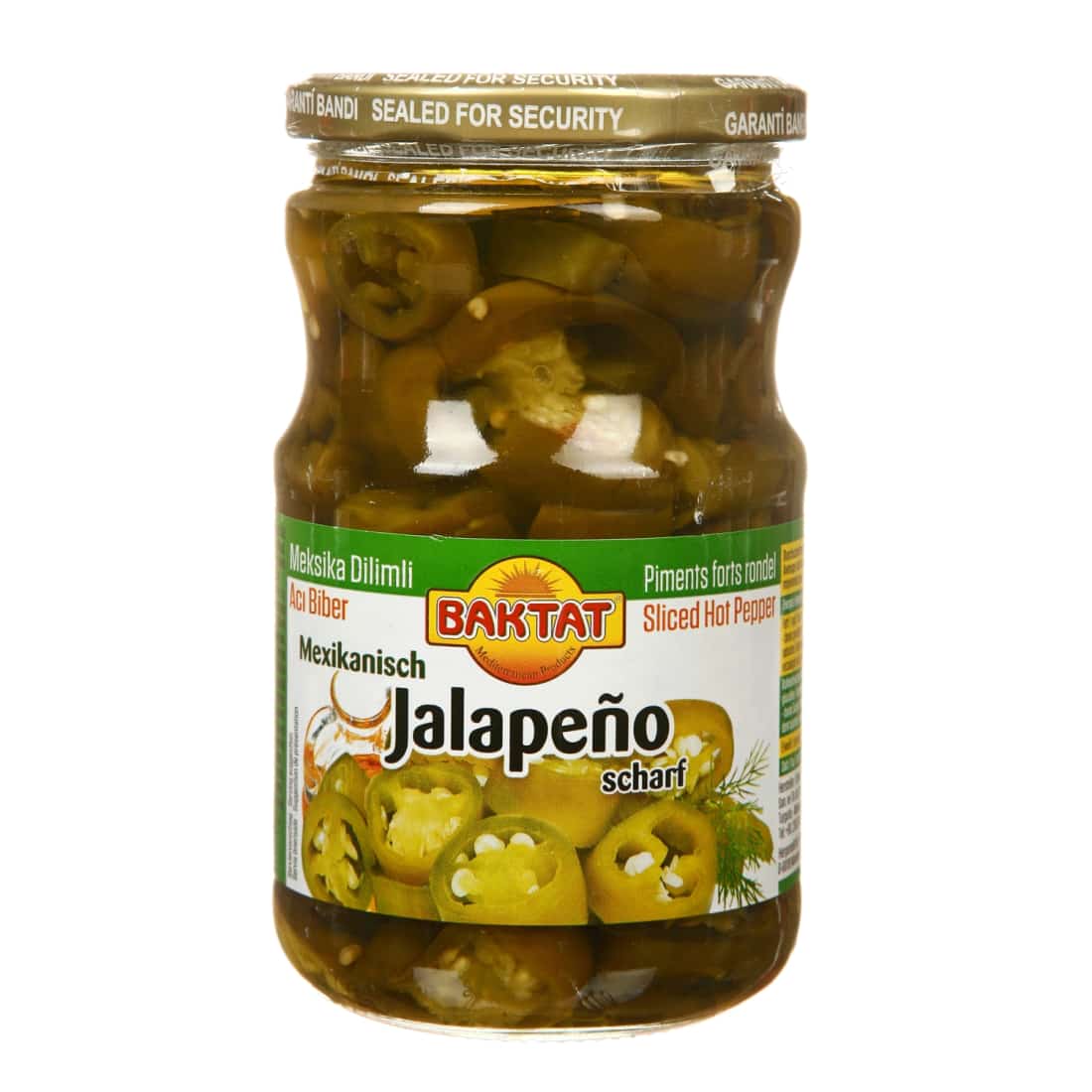 Marinuoti jalapeno piprai SUNTAT, 640g/320g
