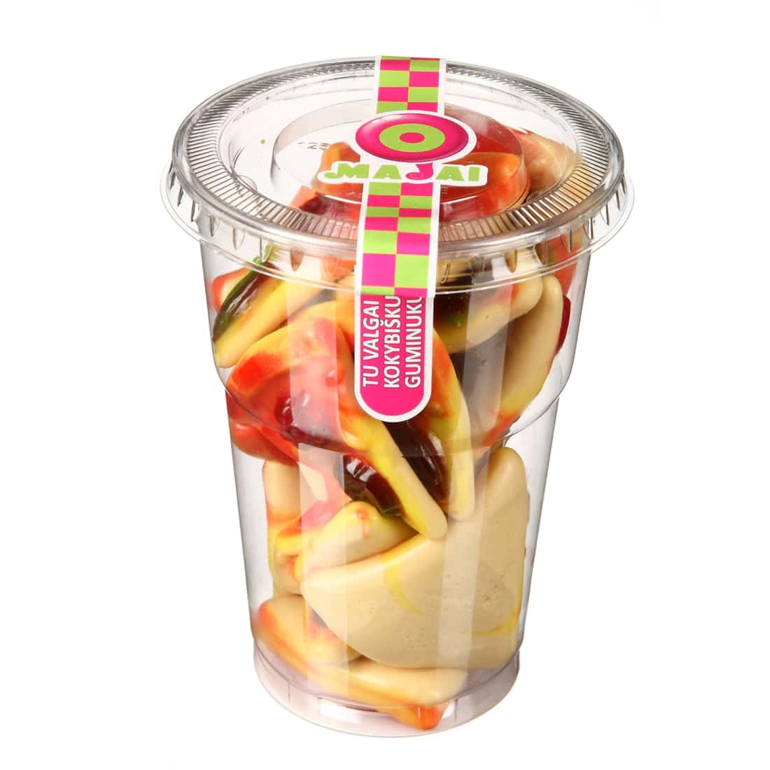 Picos formos guminukai indelyje, 150g