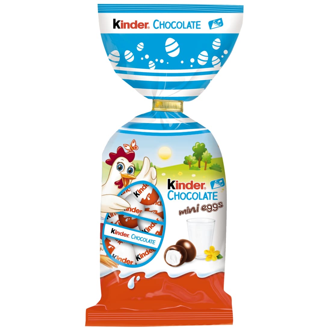 KINDER šokoladukų rinkinys MINI EGG, 100g