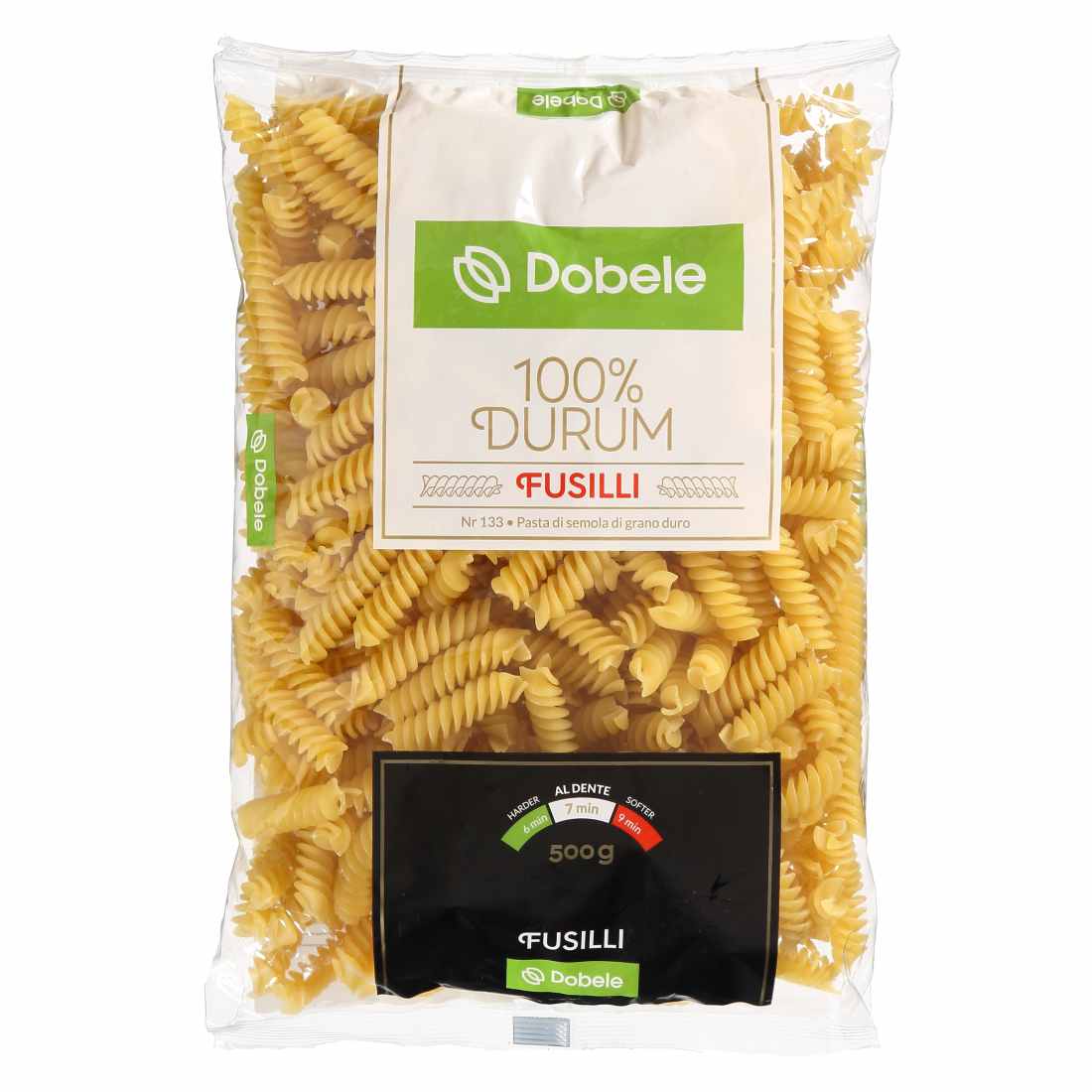 Makaronai FUSILLI DOBELE, 500 g
