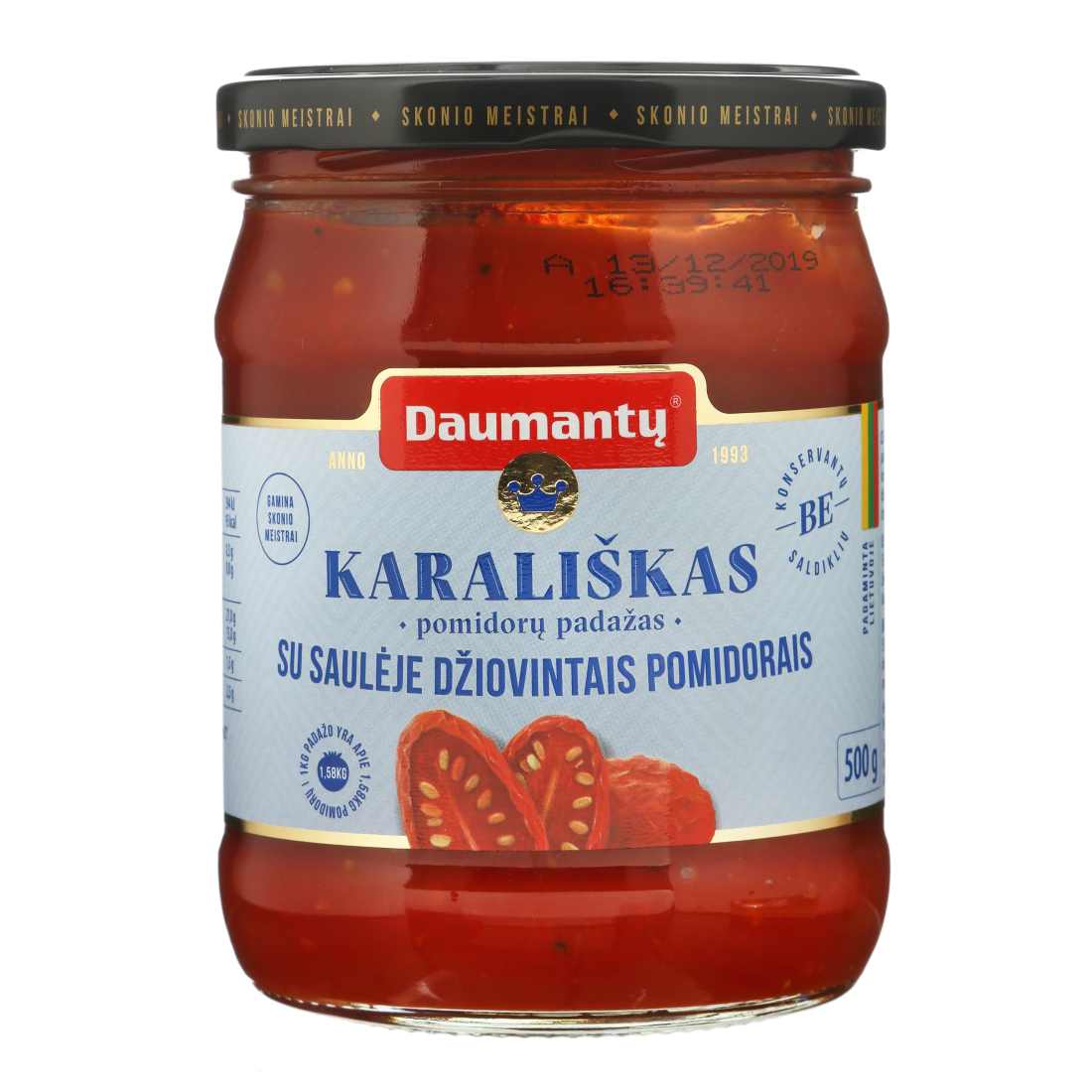 KARALIŠKAS pomid. padažas su dž.pomid., 500g