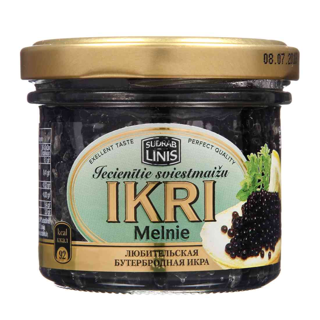 MĖGĖJŲ dirbtiniai juodieji ikrai,100 g