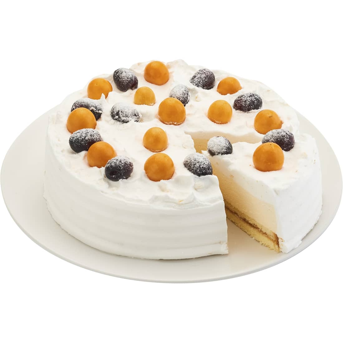Tortas su maskarponės sūriu (vidutinis), 1 kg