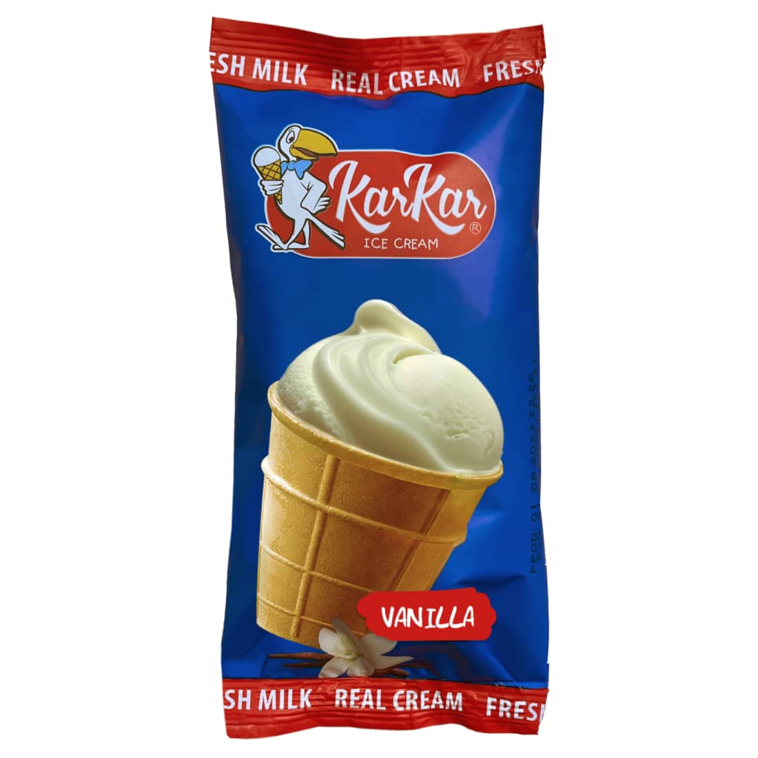 Vanilinis plombyras KAR KAR, 130 ml / 70 g