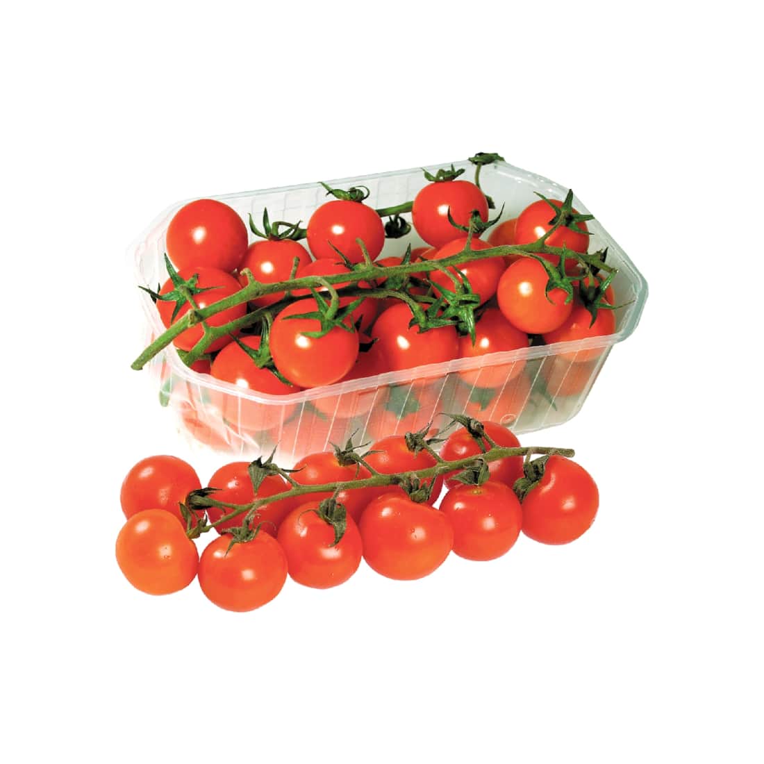 Kokteiliniai pomidorai su šakel., 1 kl. 500 g