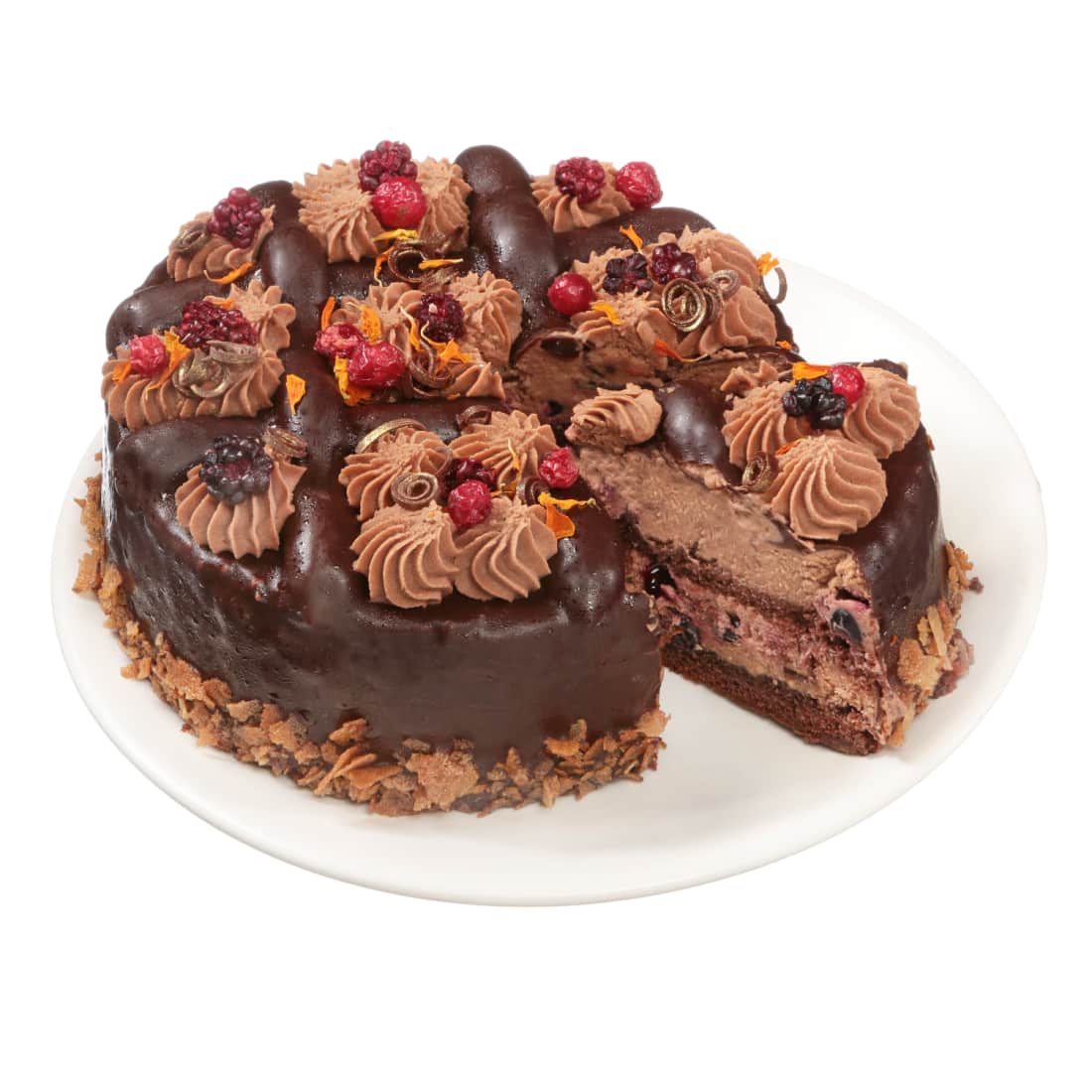 Pieniško šokolado  tortas (mažas), 1 kg