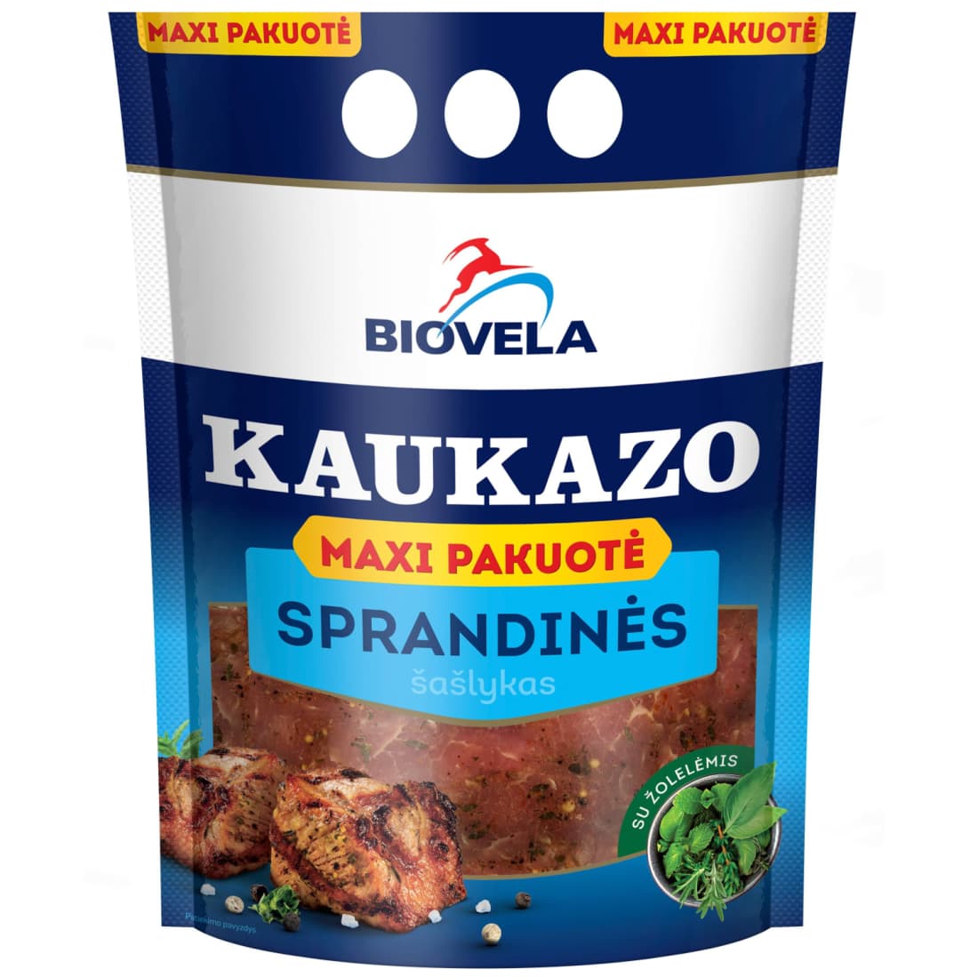 Mar. KAUKAZO sprandin. šašlykas su žol., 1 kg