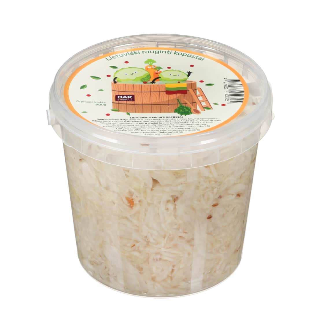 Rauginti kopūstai, 900 g