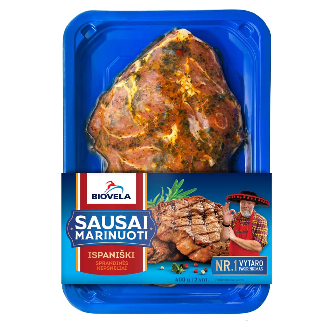 Mar. ISPANIŠKI kiaul. spr. kepsneliai, 400 g