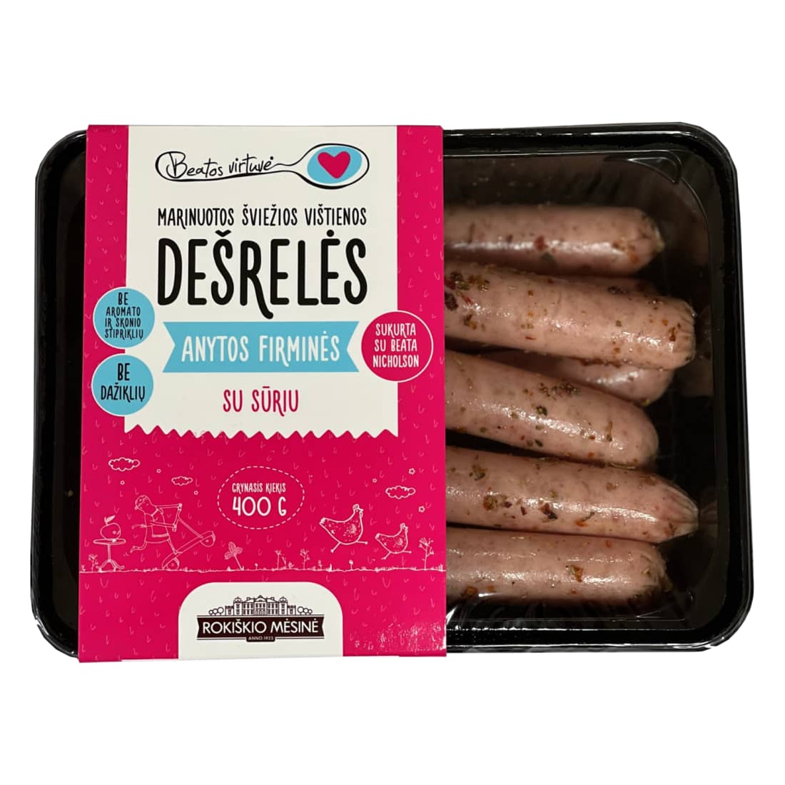 Mar. pl. ANYTOS FIRMINĖS višt. dešrelės, 400g
