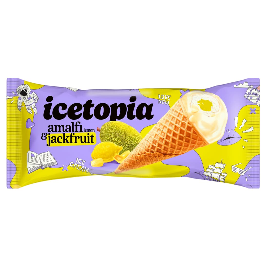 Val. ledai su duonv. įd. ICETOPIA, 150ml/105g
