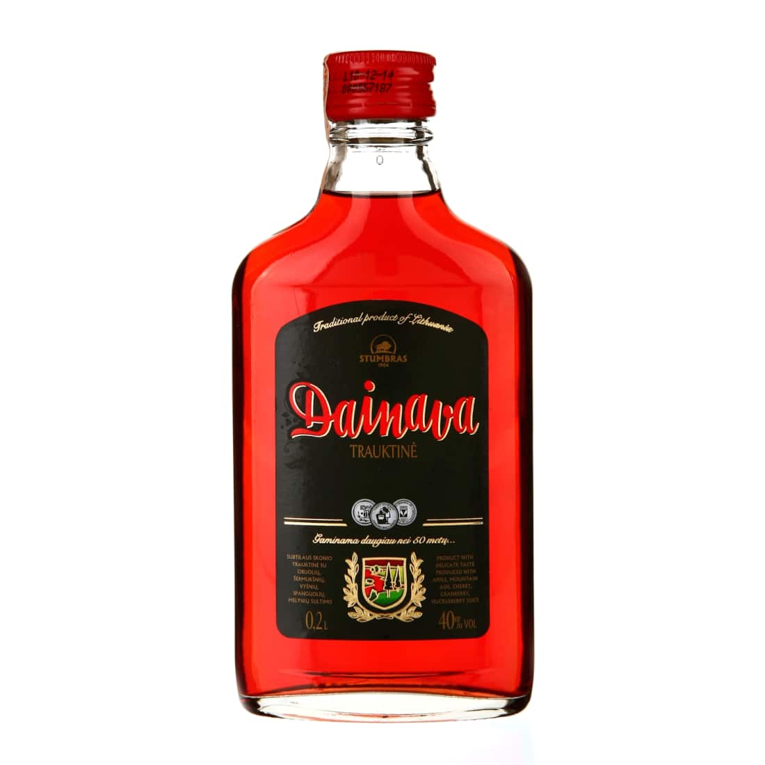 Trauktinė DAINAVA, 40%, 0,2l
