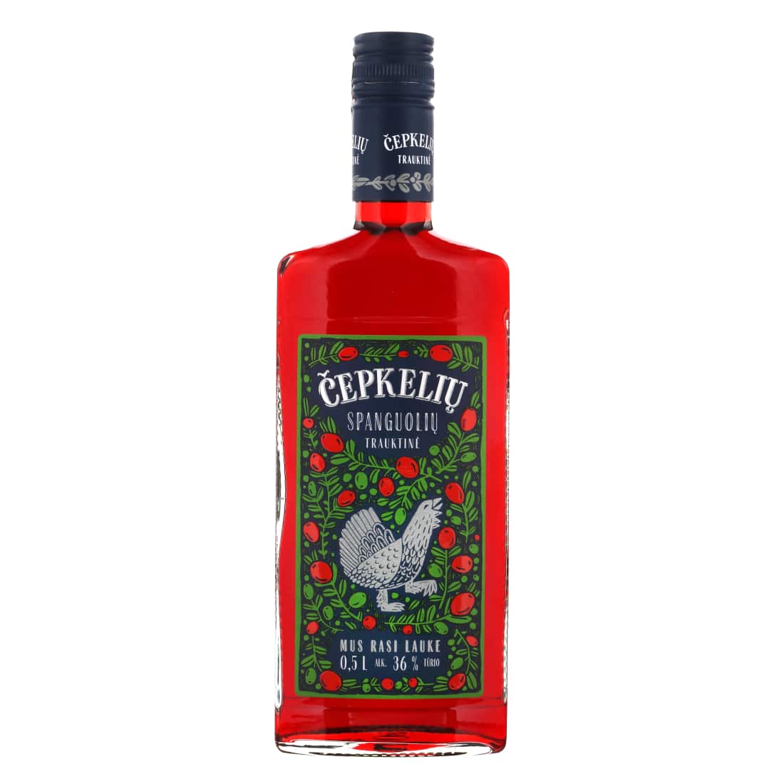 Trauk.su spang.sult.ČEPKELIŲ, 36 %, 0,5 l