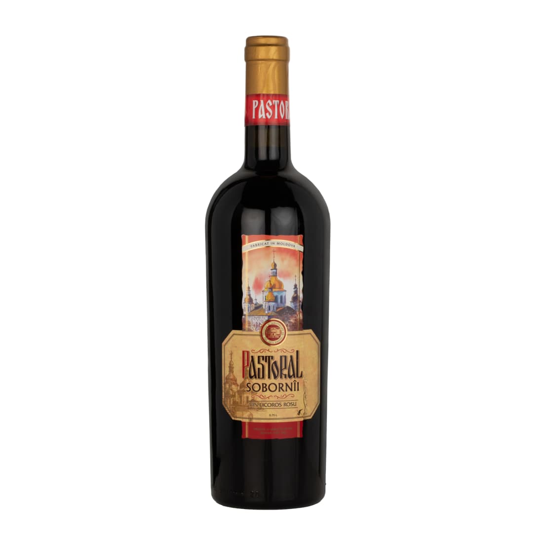 Raudon. saldus vynas PASTORAL Soborny, 0,75l