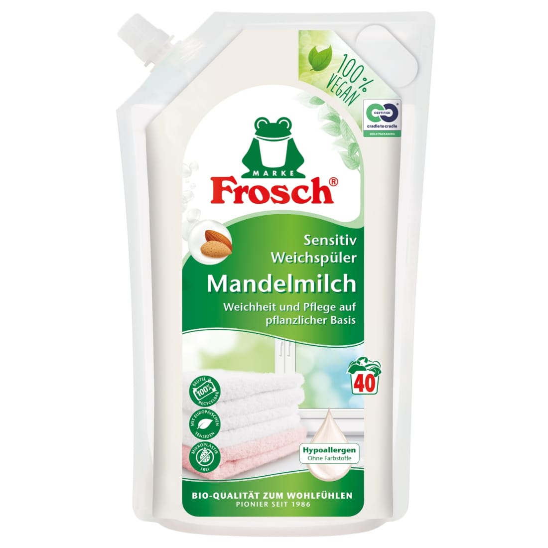 Audinių minkštiklis FROSCH, 1l