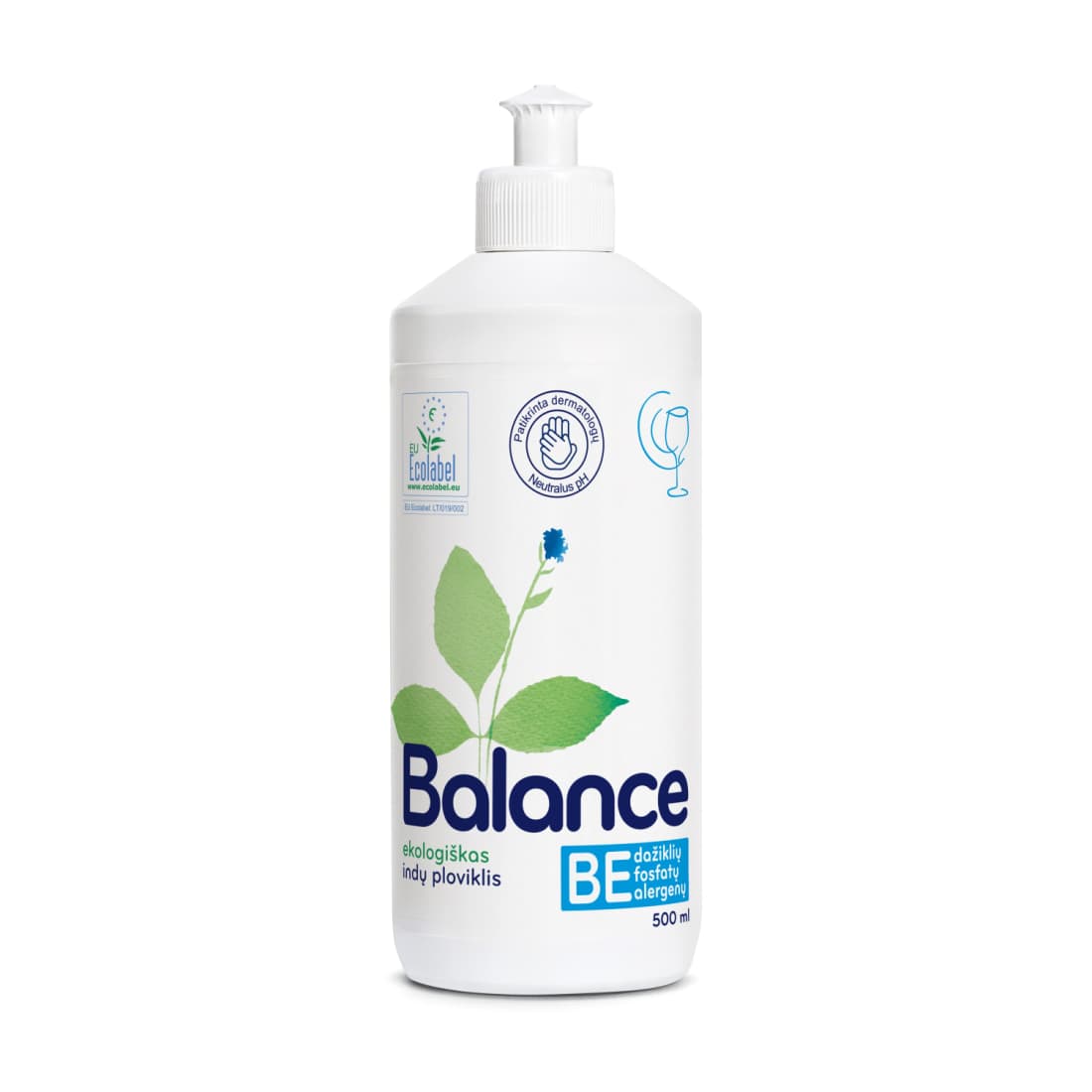 Ekologiškas indų ploviklis BALANCE, 500ml
