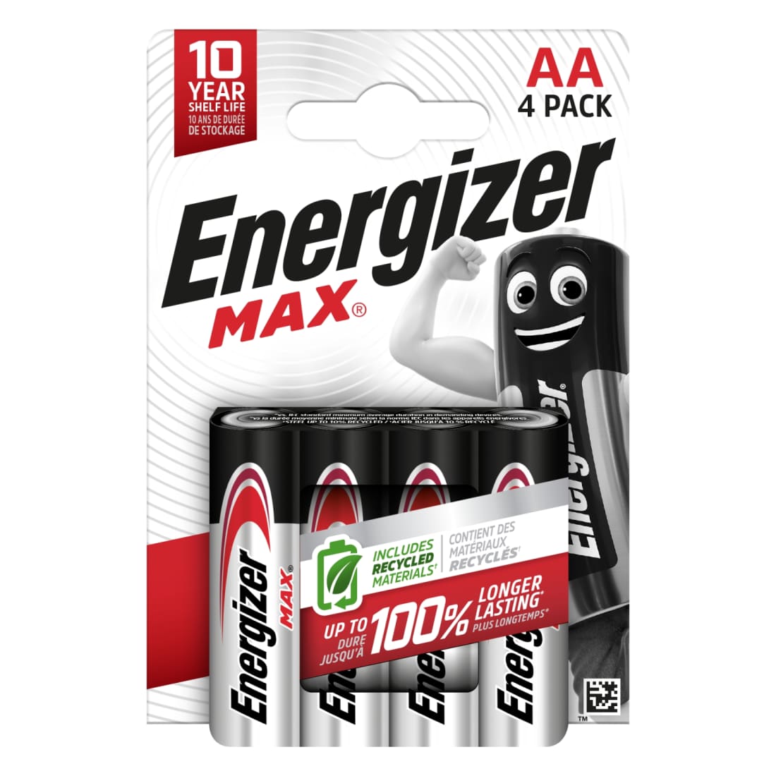 Baterijos ENERGIZER MAX LR06 AA, 4 vnt.
