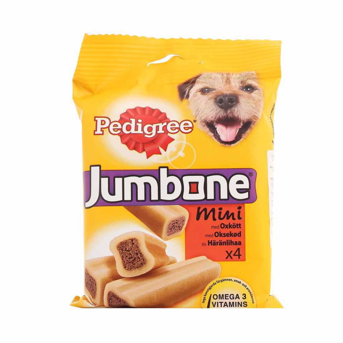 Kramtal. šunims PEDIGREE JUMBONE, 4vnt., 160g